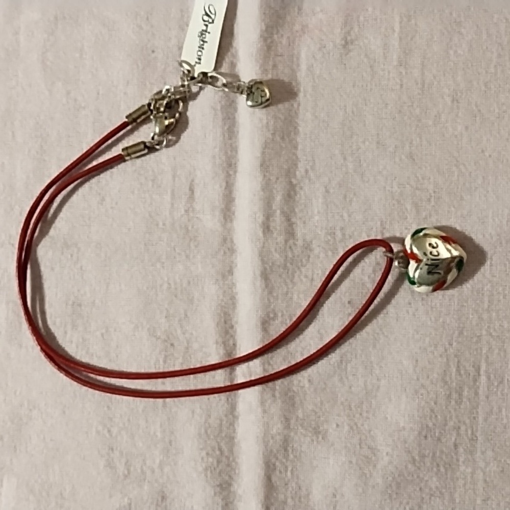 🍏BOGO🍏Brighton Naughty Or Nice Heart Pendant Necklace - Picture 3 of 3